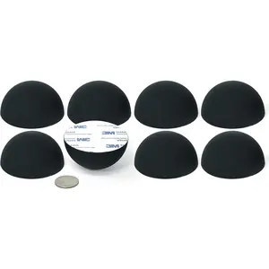Speaker Isolation Pads - 8-Pack 2.5"    - Adhesive, Non-Skid Anti-Vibration Mounts for Turntables, Subwoofers, Amplifiers, Record Players - 20 Duro