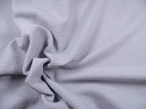 Bullet Textured Liverpool Fabric 4 way Stretch Silver Gray X20