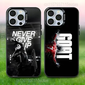 Football C-CR7 R-RoNaldo-ES   Phone Case For iPhone 17 Air 16 15 14 13 12 11 Pro Max Plus Samsung S26 S25 S24 S23 S22 Plus Ultra Black IMD Cover