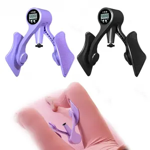 Thigh Trainer for Women & Men Enhanced Resistance Hip Trainer Kegel Pelvic Floor Exercise Devices with Digital Display for Core Strength & Flexibility