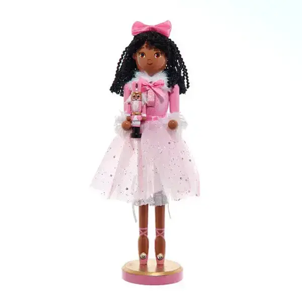 NUTCRACKER! MAGICAL CHRISTMAS BALLET & KURT ALDER-12" African American Clara Nutcracker