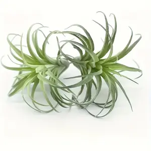 4pcs Artificial Succulent Plants/Fake Pineapple Grass/Artificial Succulents/Home Decoration Potted Plants with a Realistic Touch/Suitable for Wedding Parties, Courtyard Gardens, Office Outdoor Floral Decor