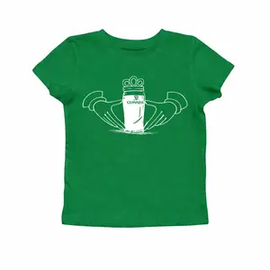 St Patricks Day Claddagh Baby Tee, y2k baby tee, irish fesival, gift for irish girl