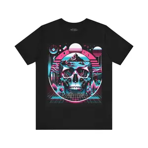 "Skull Serenity: A Fusion of Eternity & Elegance" - Tee