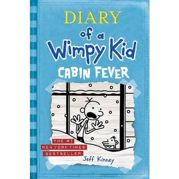 USED-Diary of a Wimpy Kid # 6: Cabin Fever by Kinney, Jeff (Hardcover)