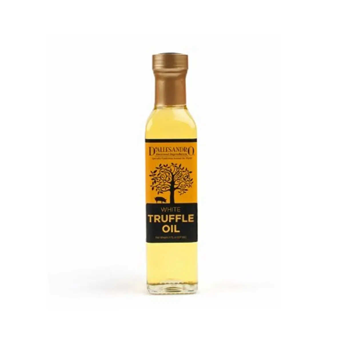 212 MAIN D'Allesandro White Truffle Oil, Elegant and Aromatic Finishing Oil with a Bold, Peppery Flavor, 8 oz Bottle