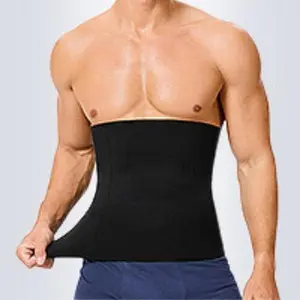 Men's Waist Trainer Tight Shapewear Abdominal Training Support Men's Fitness Waist Belt