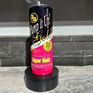 20oz 30oz sublimated Pump It Up Hair Hold Spray Tumbler