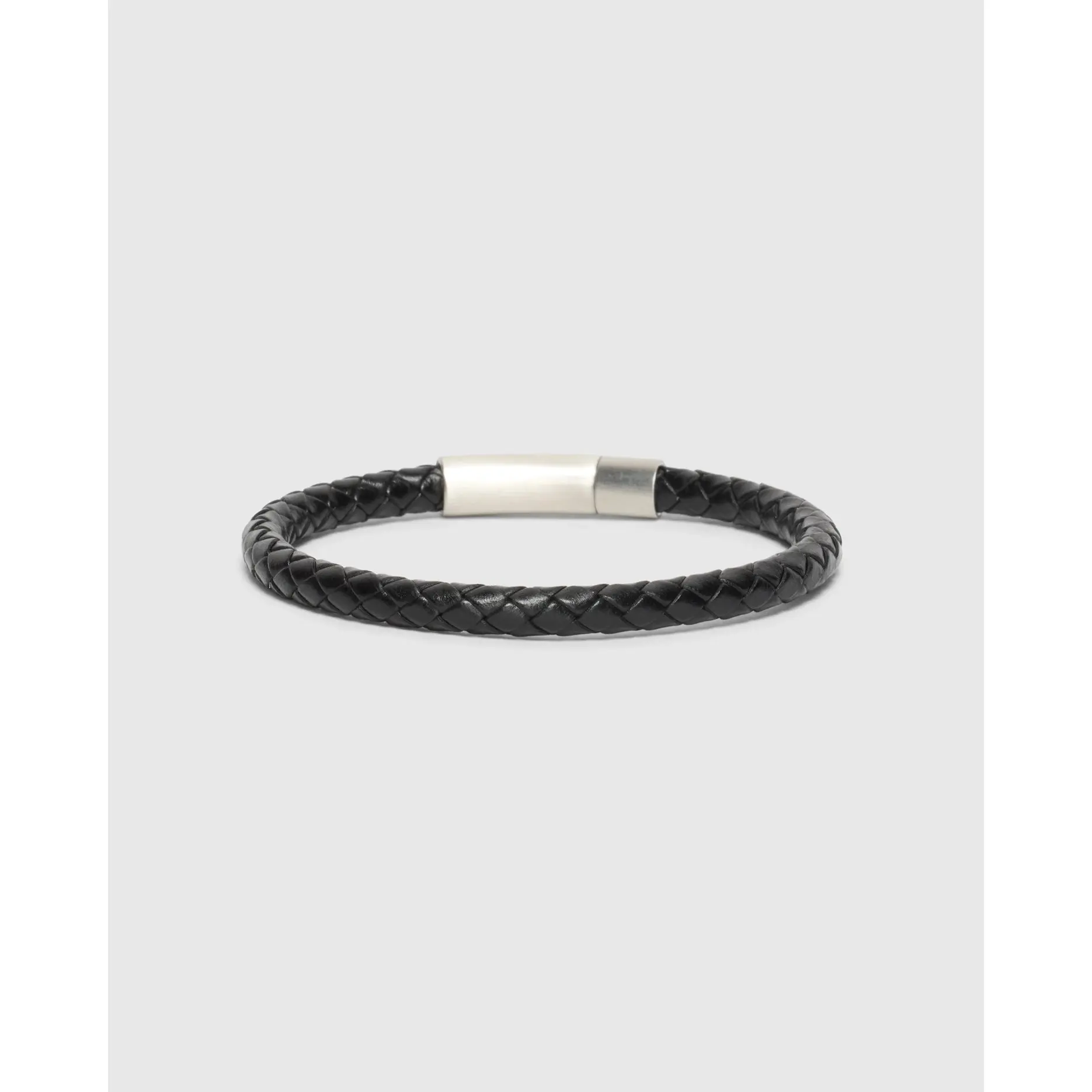 MEN'S BRAIDED LEATHER BRACELET - B6A371E200