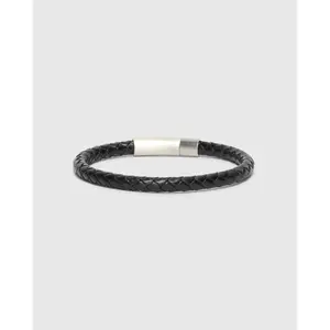 MEN'S BRAIDED LEATHER BRACELET - B6A371E200