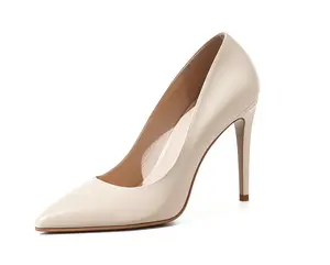 Women’s Pointed Toe Stiletto Heels - Finish Dress Pumps for Party & Office Wear how  to  walk  in  heels Footwear classy  shoes Women's Suede Pointed Toe Pumps Stylish Black Nubuck