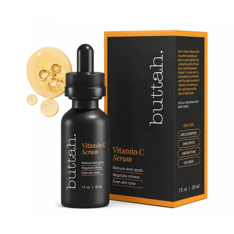 15% Vitamin C Dark Spot Serum - Brightening Formula with Hyaluronic Acid - Vitamin C For Skin Discoloration