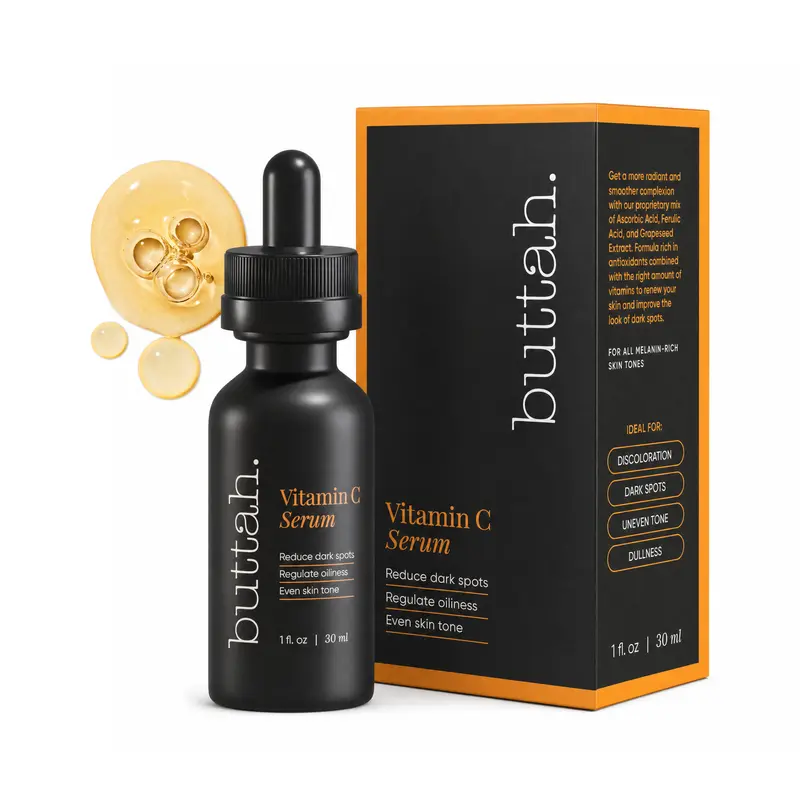 15% Vitamin C Dark Spot Serum - Brightening Formula with Hyaluronic Acid - Vitamin C For Skin Discoloration