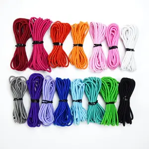 15 Colors 33 Yards Elastic Band Cord 2mm Bracelet String Rope 6.6ft/pcs for Bracelet, Beading, Jewelry by