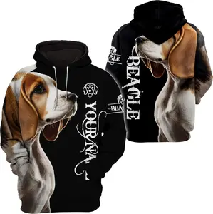 Personalized Name Dog Breed Hoodie 3D, Dog Breed Full Hoodie 3D, Custom Name Dog Hoodie, Dog Lover Full Hoodie, Personalized Pet Hoodie