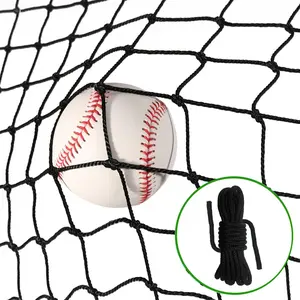 Baseball Softball Backstop Nets Heavy Duty Sports Netting Barrier #18 Baseball Netting 10'x10'/10'x20'/15'x15'