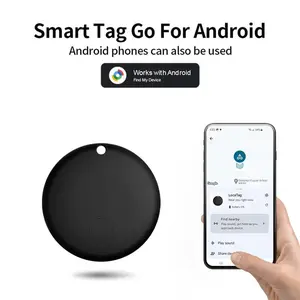 Smart Air Tracker Label Compatible with Google Find My Device, Only for Android, Track Keys Luggage Bags Backpacks, Not for iOS Devices, Tracking, Smart Tracking Tag