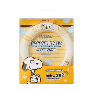 MINISO Snoopy Cooling Neck Ring, Outdoor Sports Heat Relief,Silent & Portable, No Charging Needed, Perfect Heat Relief for Outdoor Sports​