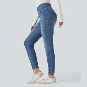 Halara Flex High-waisted Casual Skinny Jeans with Pockets