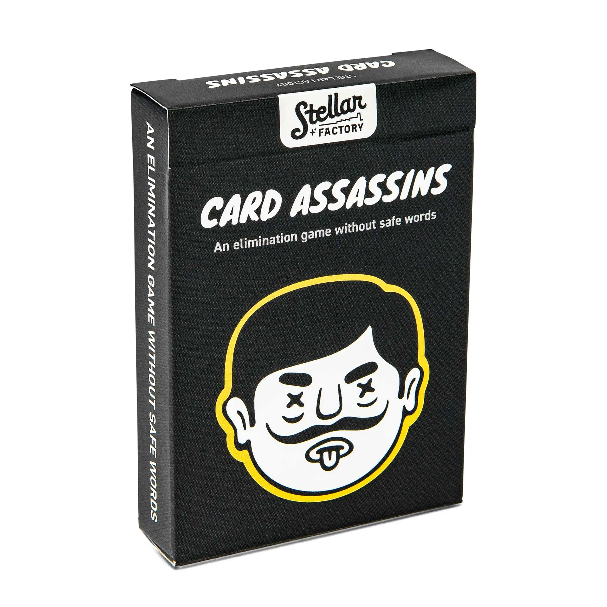 Stellar Factory Card Assassins - Hilarious Party Game of Hidden Missions | Without Safe Words | 3–6 Players