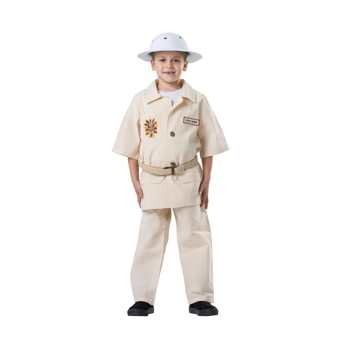 Kids Safari Explorer Costume Set - Jungle Adventure Outfit for Toddlers and Children – Zookeeper, Ranger, Explorer Role Play Costume for Halloween, Career Day, Theme Parties & Pretend Play Fun