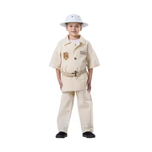 Kids Safari Explorer Costume Set - Jungle Adventure Outfit for Toddlers and Children – Zookeeper, Ranger, Explorer Role Play Costume for Halloween, Career Day, Theme Parties & Pretend Play Fun
