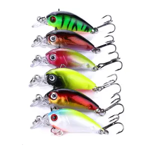 6-Piece Crankbait Lure Kit (One Set)
