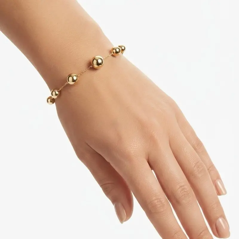Women's 10k Gold Elegant Bracelet