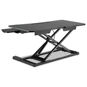 212 MAIN Alera Valencia Series Mobile Workstation Desk, 42x24 in, Height Adjustable Commercial Office Furniture, Height Adjustable Desk