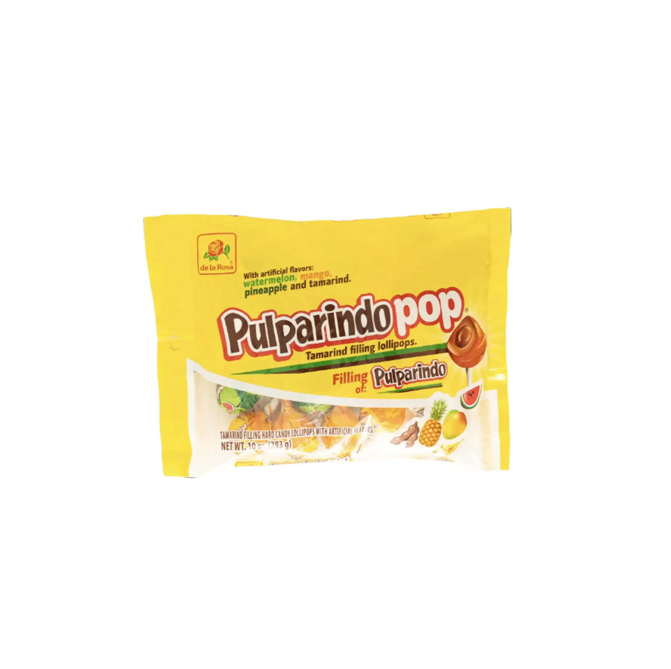 PulparindoPop Tamarind Filling Lollipops 10oz