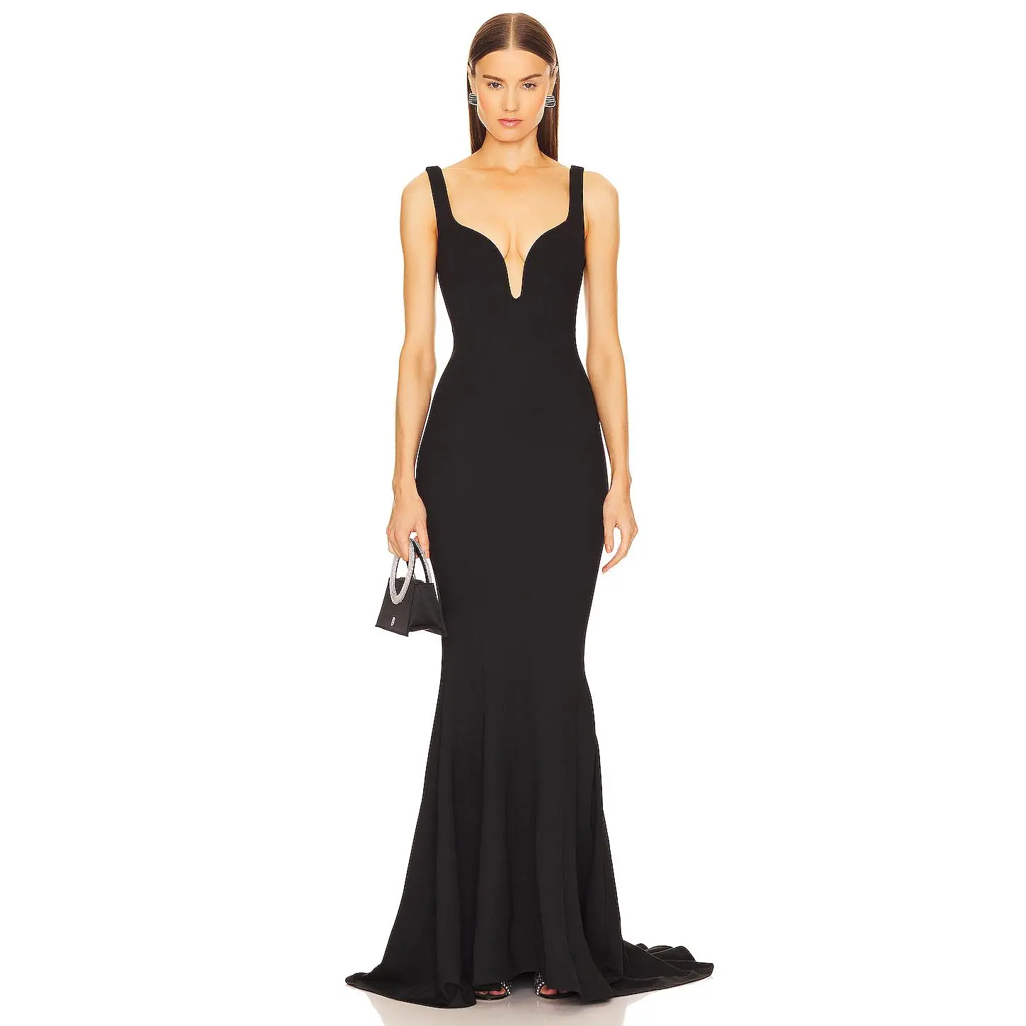 Michael Costello x REVOLVE Loren Gown in Black Michael Costello x REVOLVE Loren Gown in Black