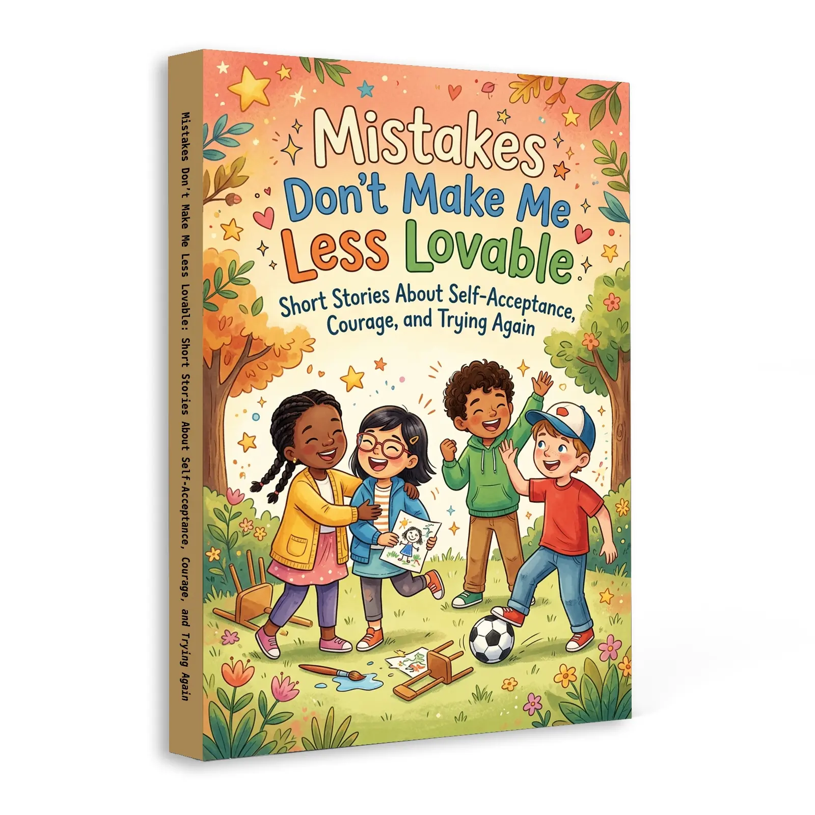 Confidence Book for Kids | A Gentle Guide to Growing Up, Self Worth, Mistakes, Growth Mindset, and Inner Strength