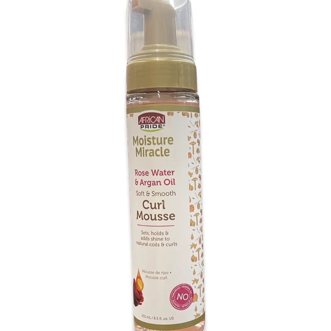 African Pride Moisture Miracle Curl Mousse 8.5oz