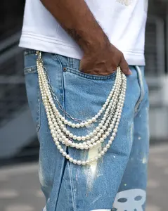 Rare Pearls wallet chain