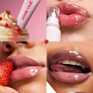 Glow Reviver Melting Lip Balm, Hydrating Lip Balm High-Gloss Shine and Buildable Color