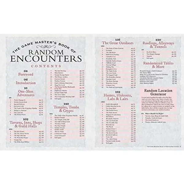 The Game Master's Book of Random Encounters: 500+ customizable maps, tables and story hooks to create 5th edition adventures on demand (The Game Master Series) Hardcover – Illustrated, September 15, 2020