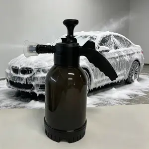 Manual Pressure Foam Sprayer, 2 Modes Handheld Pump Sprayer with Large Spray Area, Multifunctional Foam Spray Bottle for Car Wash, Gardening & Household Cleaning
