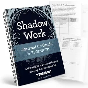 Shadow Work Journal and Workbook, Self Reflection Guide for Beginners with Prompts for Negative Patterns, Inner Child Work, Self Love, Personal Growth and Home Journaling Routine