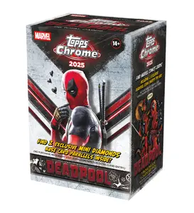 2025 Marvel Topps Chrome Deadpool Blaster Box
