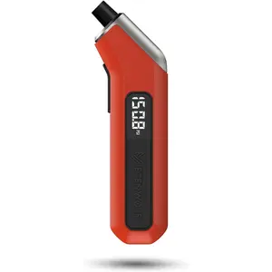 ETENWOLF T300 Digital Tire Pressure Gauge 3-200 PSI, Industrial Tire Gauge Calibrated to ANSI B40.7 Grade 2A(Plus-Minus 0.5%), Replaceable AAA Batteries (Vivid Orange)