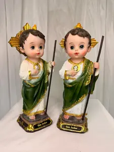 Saints Statue 8 Inch Resin Figurine for Kids or Loved Ones Perfect Gift for Birthdays or Special Occasions Home Decor Meaningful Token of Faith