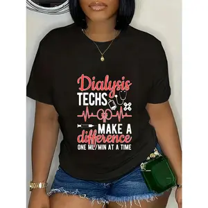 Dialysis Tech Make A Difference Dialysis Technician T-Shirt Apparel Clothes