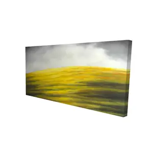360 Stand 24x48 in. High-Def Abstract Hills Wall Art - Spirituality-Themed Decor with Calm Energy for Office & Home Room Wall Display (2080-2448-LA173-1), Decoration, Artistic