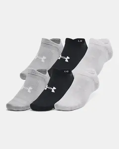 Under Armour Essential Unisex 6-Pack No-Show Socks
