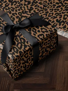 Leopard Print Wrapping Paper Cheetah Gift Wrap Animal Print Wrapping Paper Elegant Gift Wrap Birthday Gift Wrap Bachelorette Gift Wrap Spot