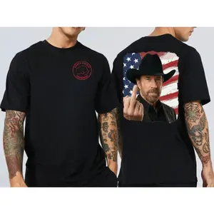 Chuck Norris Finger T-Shirt, Rest In Peace Chuck Shirt, Tribute Legend Shirt Gift BLX