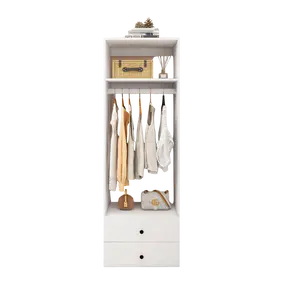 2 Modular Wooden Closet System