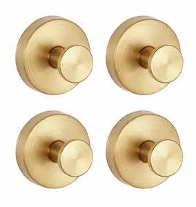 4-Pack,Strong Suction Shower Hooks – No Drill Removable Towel Hooks