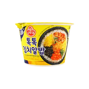 OTTOGI Korean Spicy Fish Roe Kimchi Bibimbap 7.8oz Instant Microwave Meal
