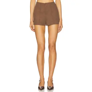 SNDYS Emilie Shorts in Coffee SNDYS Emilie Shorts in Coffee